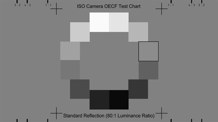 I3A / ISO 14524 Camera Contrast Chart